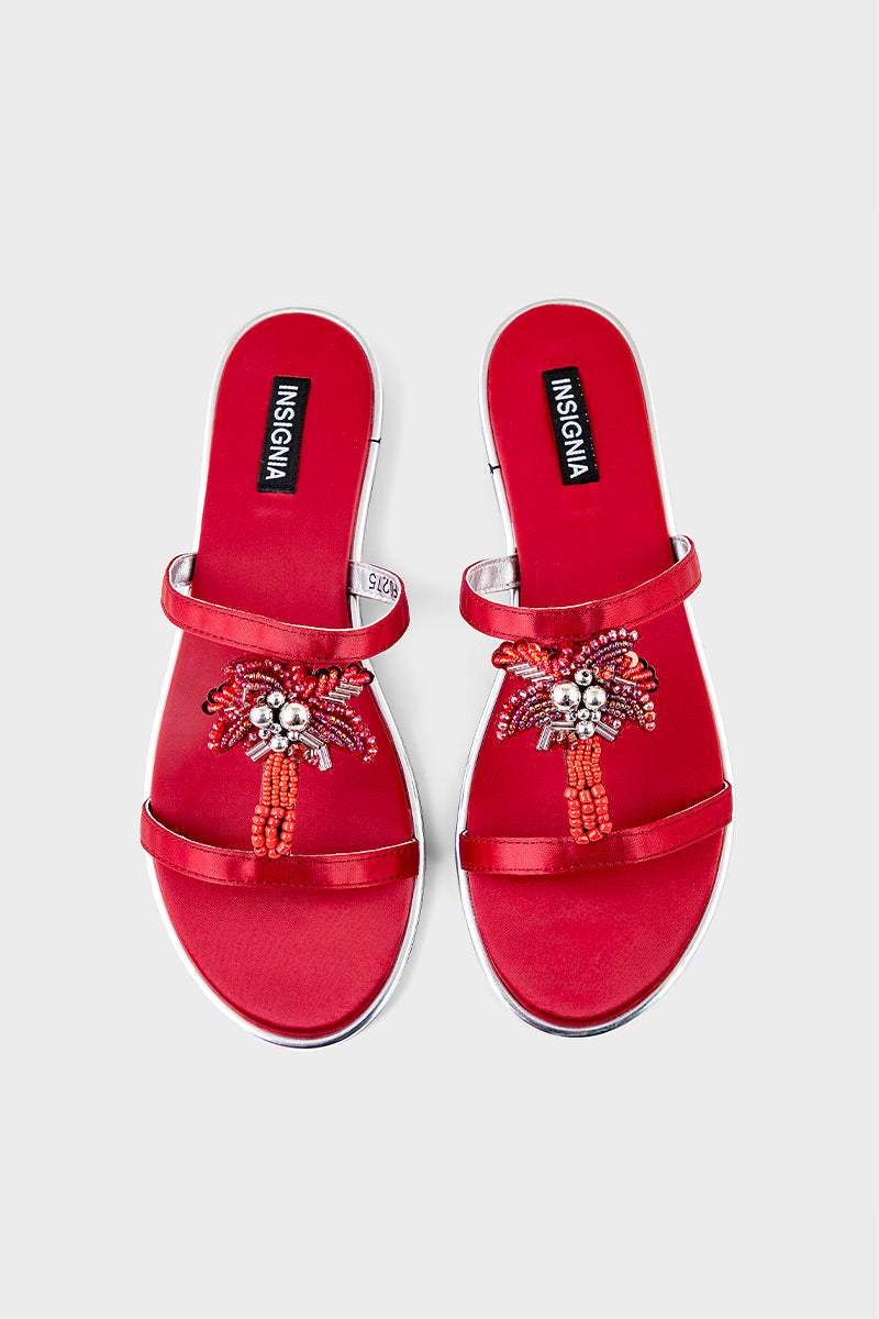 Formal Slip On IF0275-Maroon