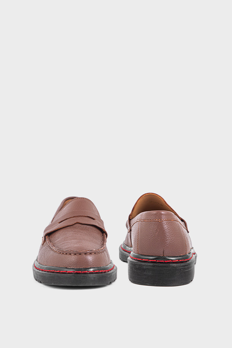 Men Formal Loafers MF7024-Brown