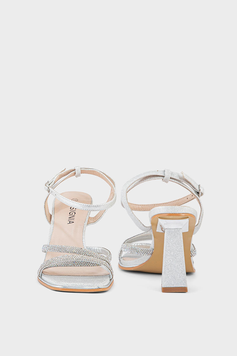 Party Wear Sandal IP2013-Silver