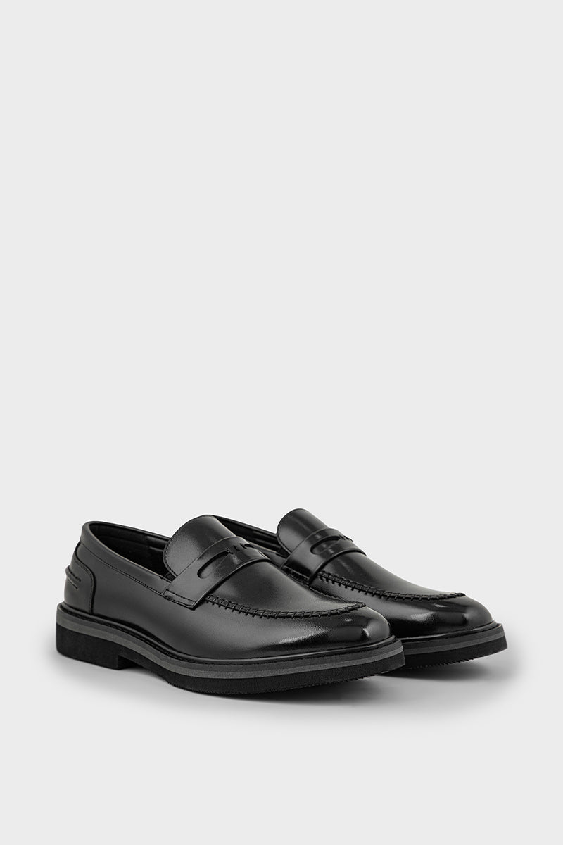 Men Formal Loafers MF7058-Black
