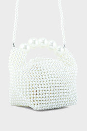 Party Wear Clutch BK4053-White