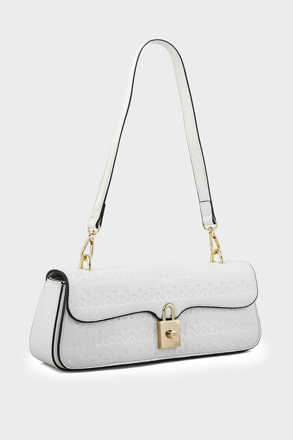 Flap Shoulder Bags BS2051-White