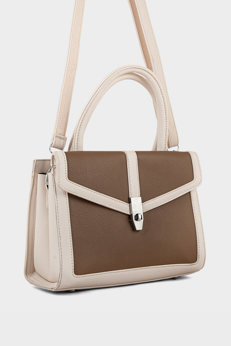 Top Handle Hand Bags BH0100-Beige