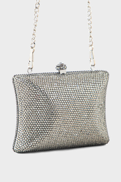 Wedding Clutch BK4057-Grey