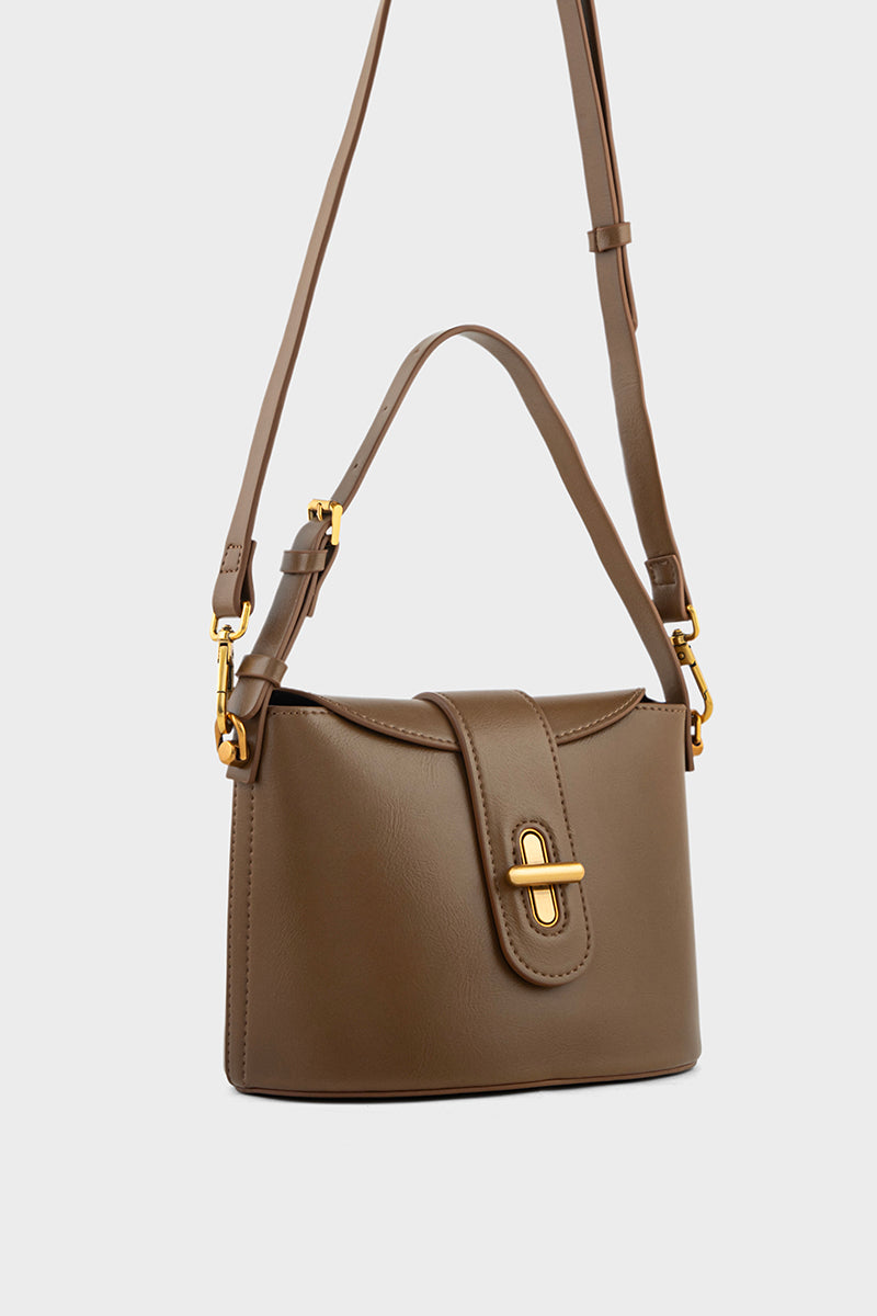 Formal Shoulder Bags BS2206-Coffee