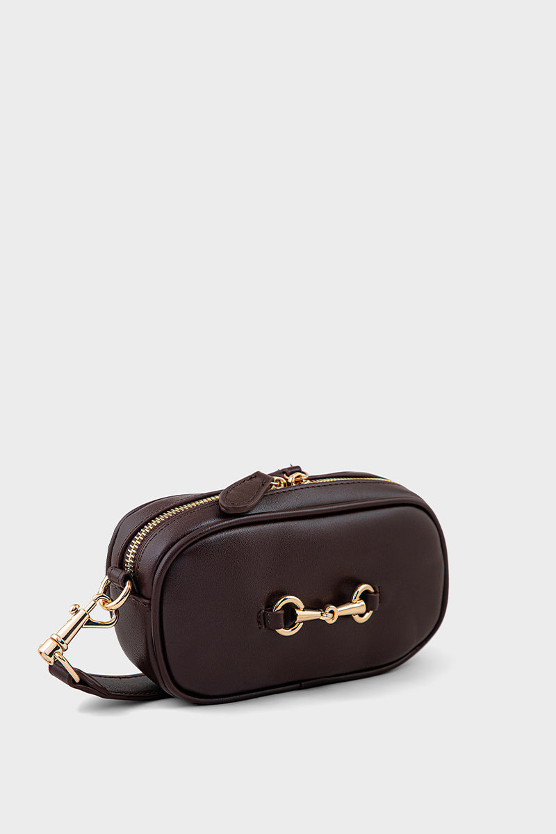 Cross Shoulder Bags BS2300-Brown