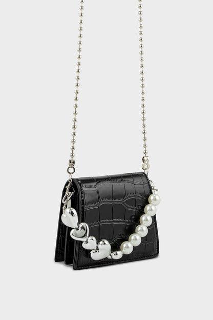 Top Handle Hand Bags BK4202-Black