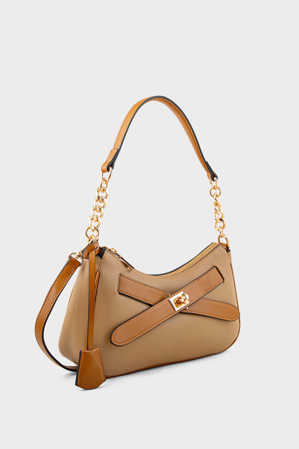 Bagutte Shoulder Bags BS2352-Tan