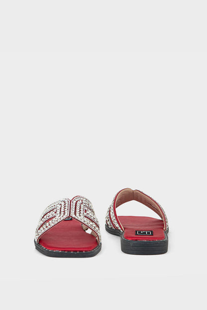 Formal Slip On IF0119-Maroon