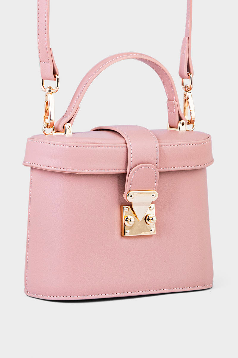 Cross Shoulder Bags BS2034-Tea Pink