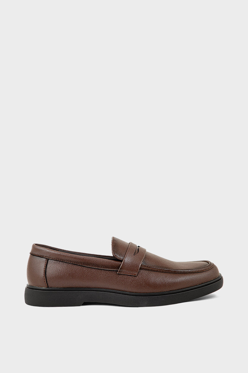 Men Formal Loafers MF7063-Brown