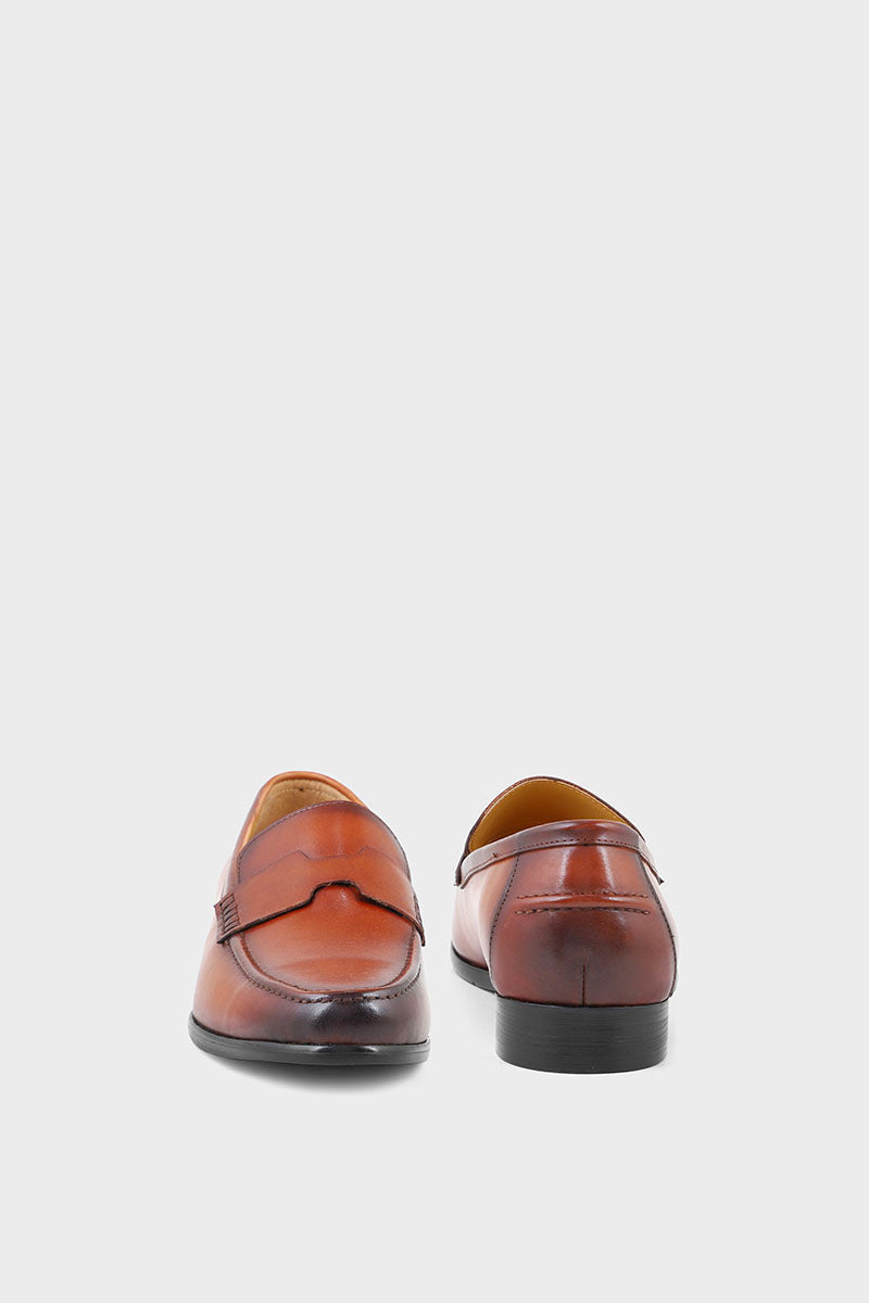 Men Formal Loafers M38106-Brown