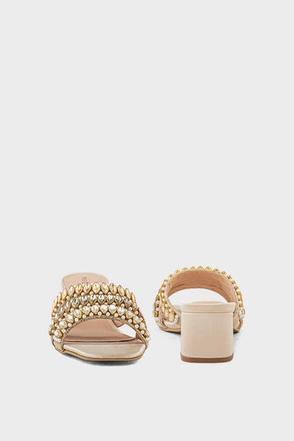 Party Wear Slip On IP0054-Golden