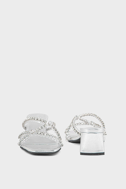 Party Wear Slip On IP0058-Silver