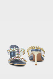 Party Wear Slip On IP0056-Blue