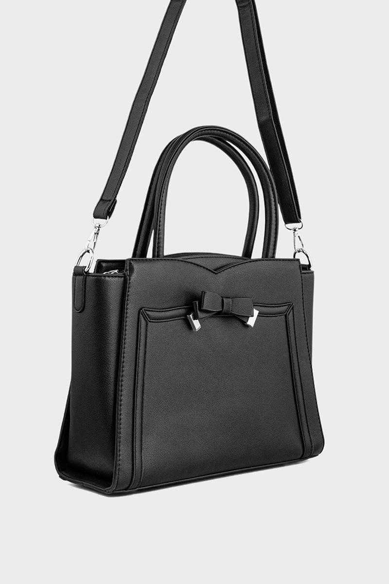 Top Handle Hand Bags BS2102-Black