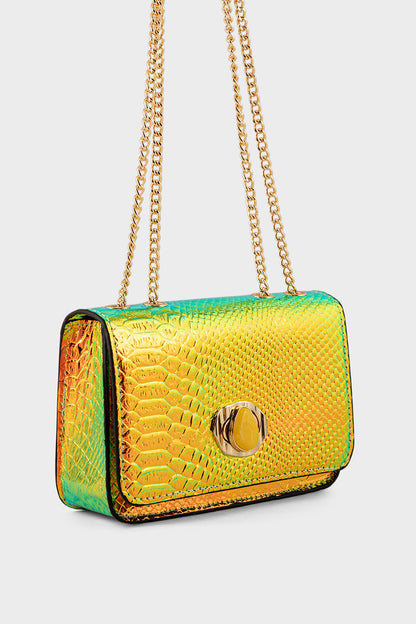 Party Wear Clutch BK4070-Golden
