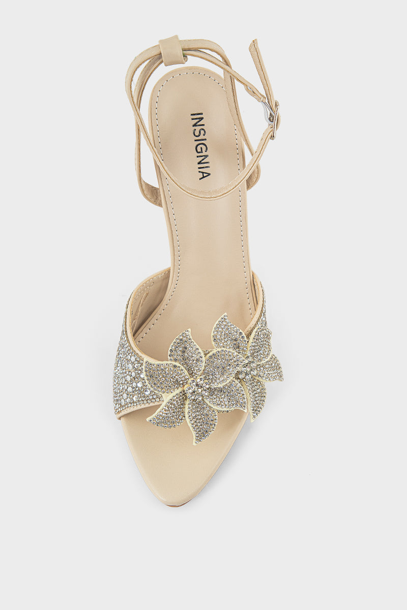 Party Wear Sandal IP2076-Ivory