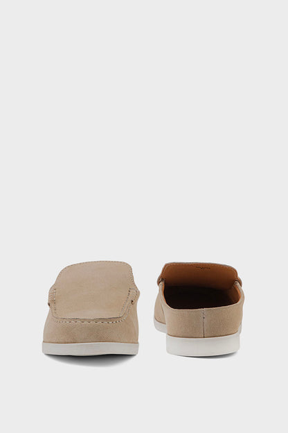 Men Casual Back Open Moccs MC6503-Beige