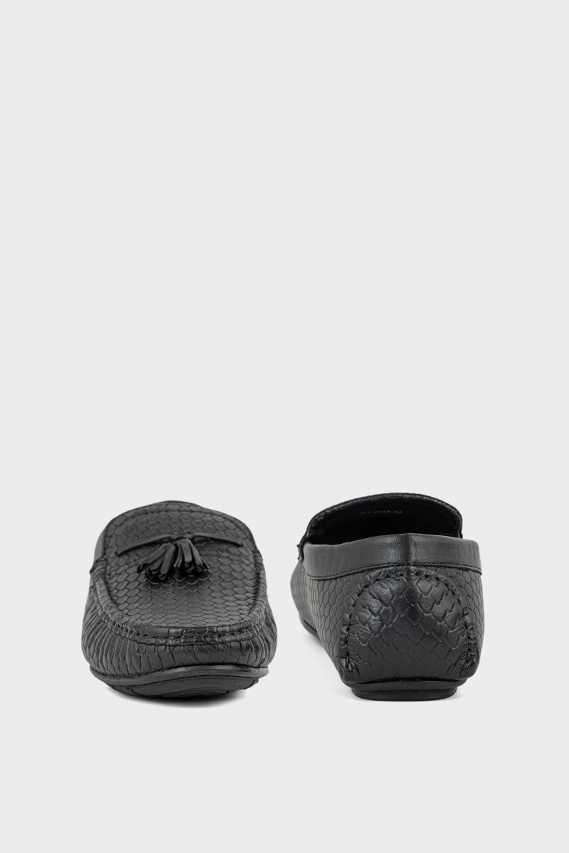 Men Casual Moccasin MC4018-Black