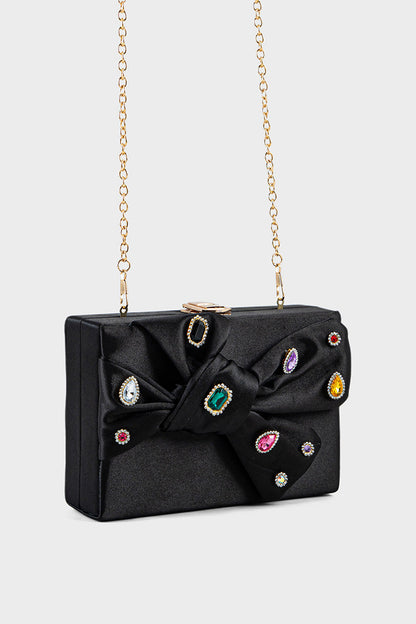 Party Wear Clutch BK4073-Black