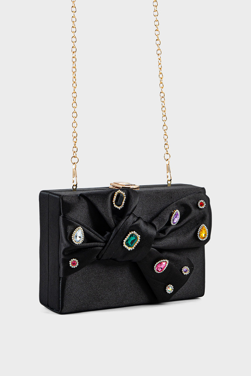 Party Wear Clutch BK4073-Black