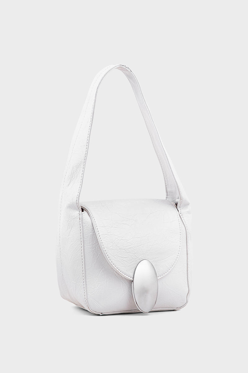Top Handle Hand Bags BH0110-White