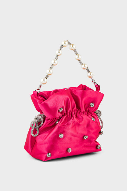 Party Wear Clutch BW6017-Fuchsia