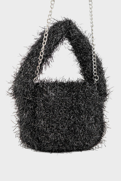 Hobo Hand Bags BH0041-Black