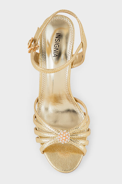 Party Wear Sandal IP2064-Gold