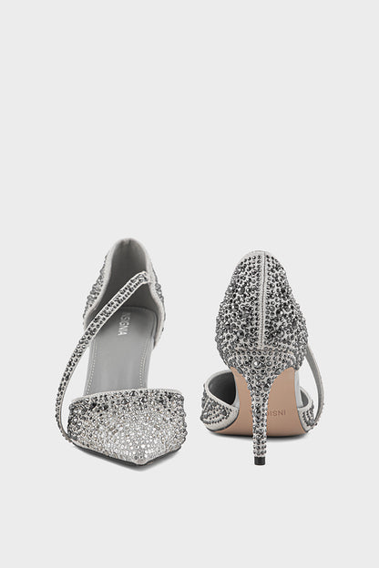 Party Wear Court Shoes IP5019-Silver