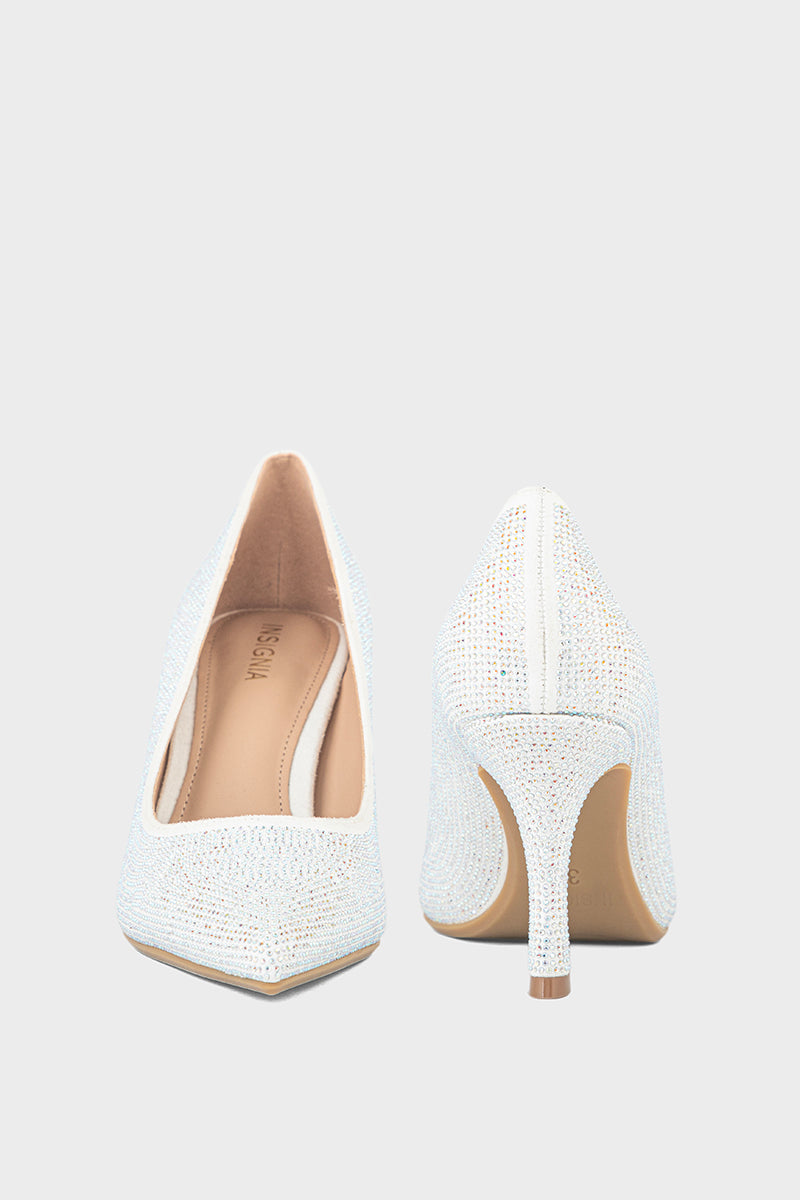 Party Wear Court Shoes IP5022-White