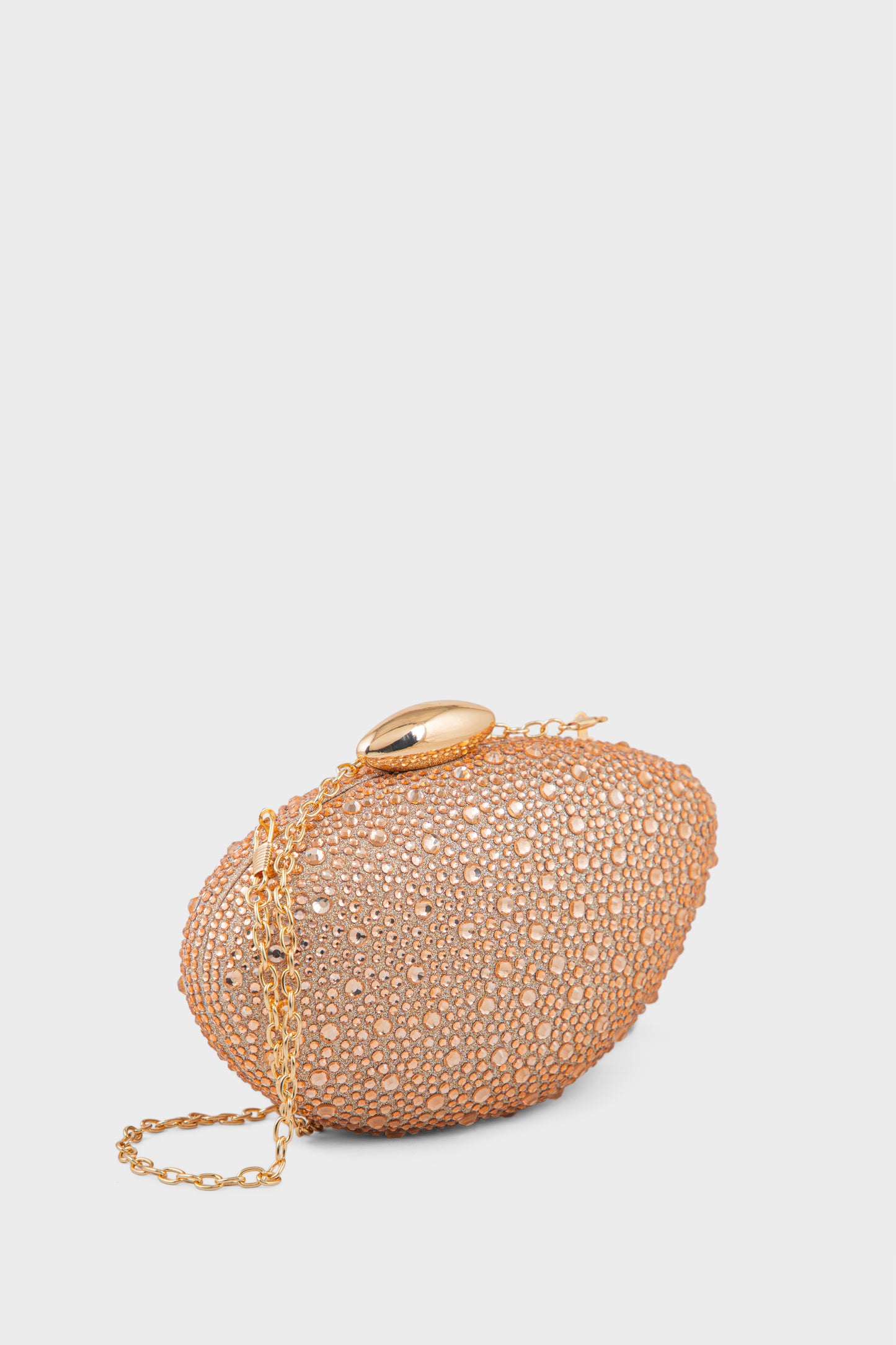 Party Wear Clutch BK4156-Rose Gold
