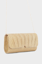 Party Wear Clutch BK4034-Yellow