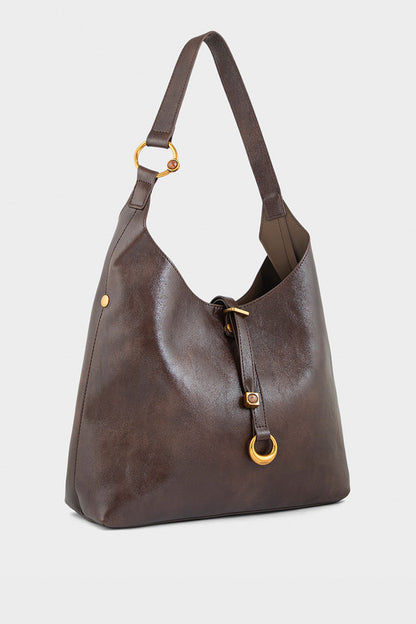 Formal Shoulder Bags BS2146-Dark Brown