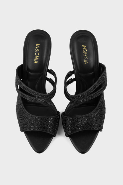 Party Wear Slip On IP0120-Black