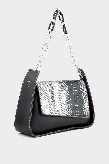 Top Handle Hand Bags BH0115-Black