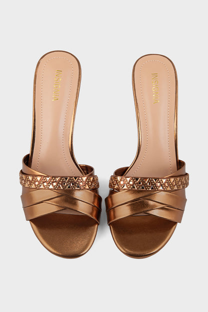 Party Wear Slip On IP0121-Copper
