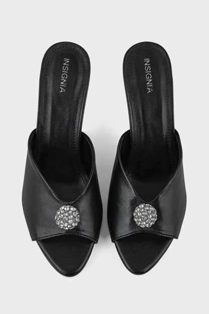 Party Wear Slip On IP0116-Black