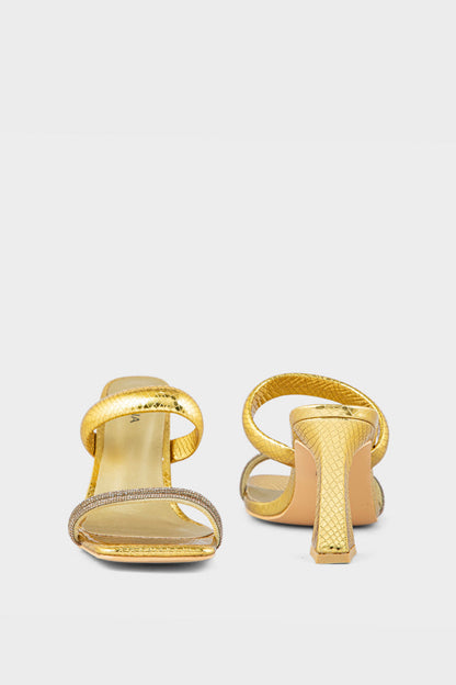 Party Wear Slip On IP0052-Golden