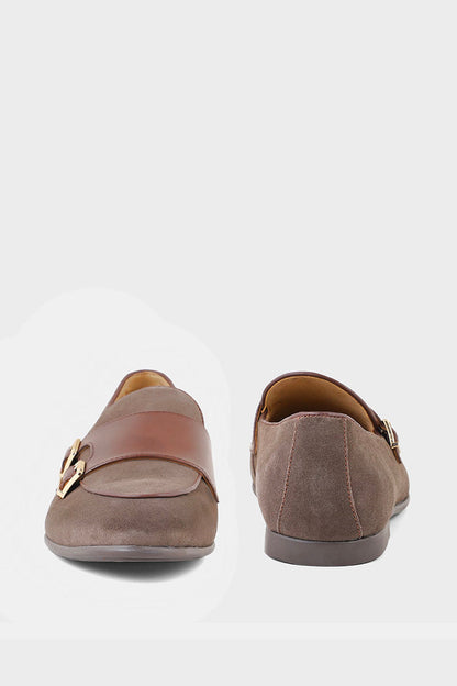Men Formal Loafers M22084-BROWN