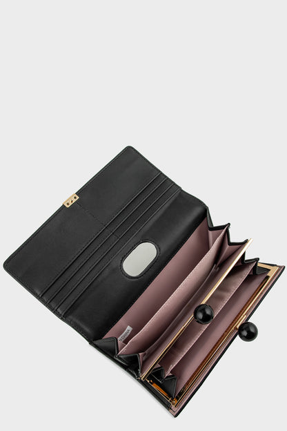 Party Wear Clutch BK4166-Black