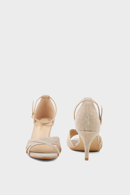 Party Wear Sandal I23718-Champagne