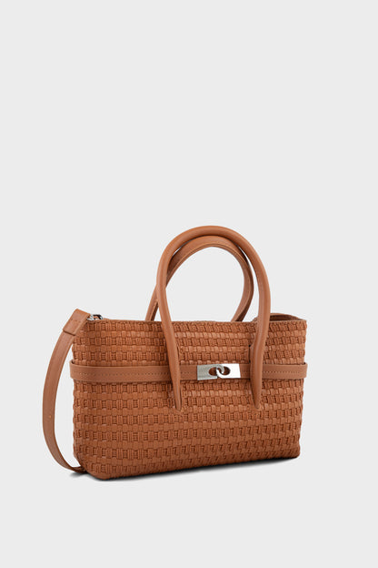 Satchel Shoulder Bags BS2404-Brown