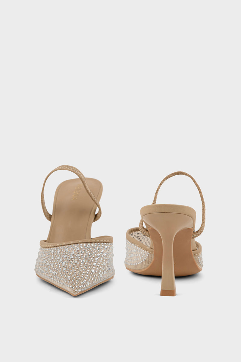 Party Wear Sling Back IP4028-Beige
