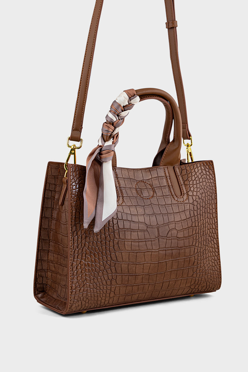 Tote Hand Bags BH0087-Dark Brown