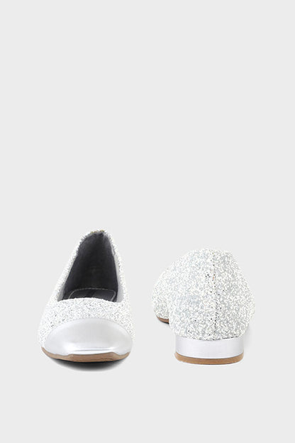 Party Wear Pumps I41409-Silver