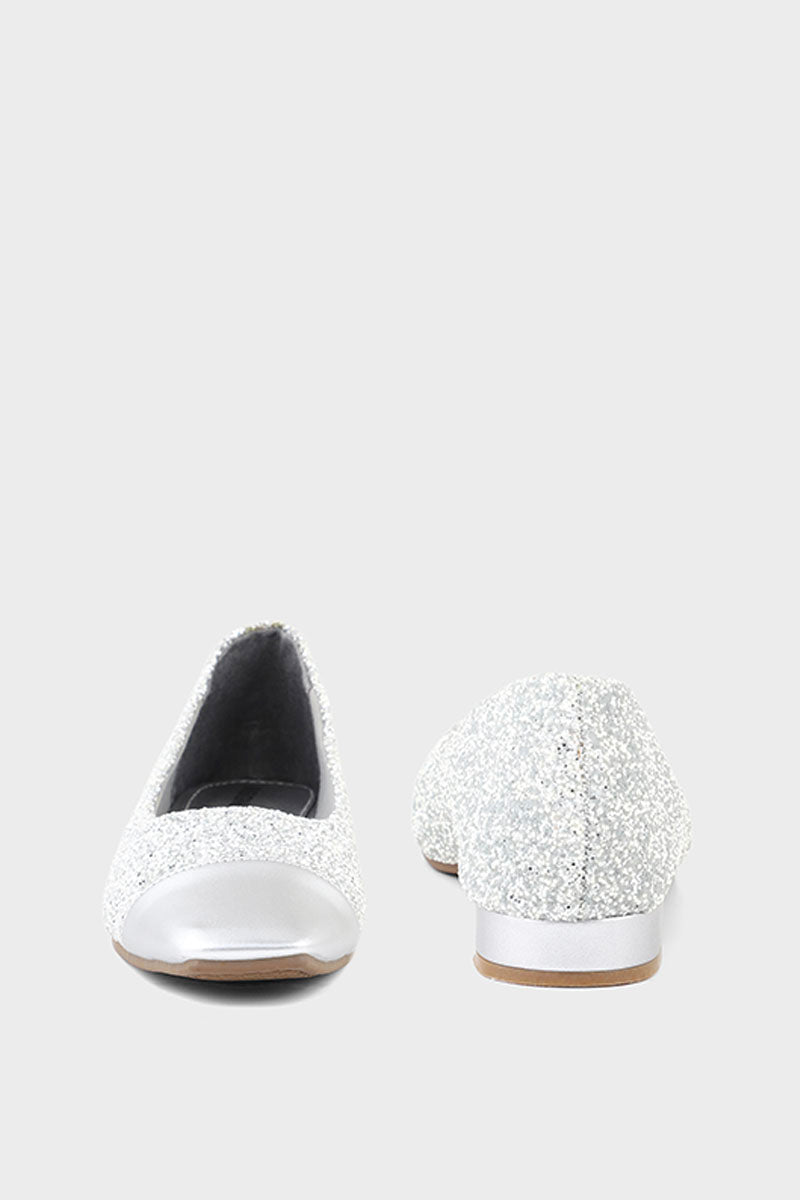 Party Wear Pumps I41409-Silver