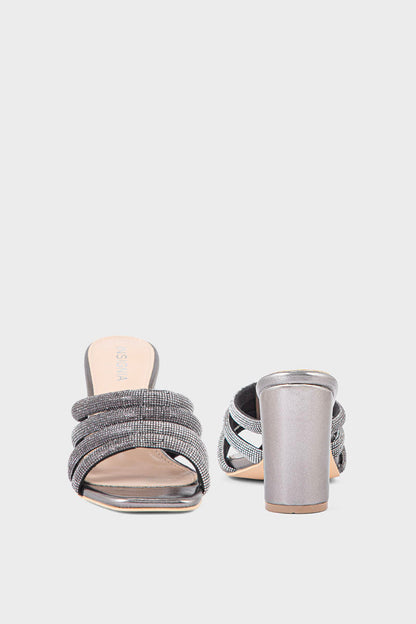 Party Wear Slip On IP0043-Gun Metallic