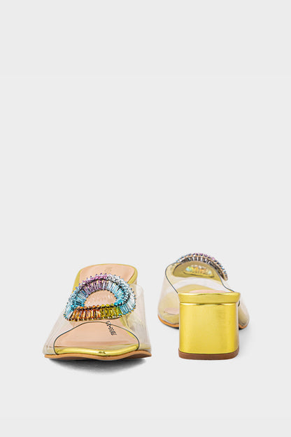 Party Wear Slip On IP0055-Golden